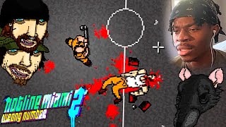 this level RELEASE made me RESPECT RICHTER  HOTLINE MIAMI 2 PART 9 [upl. by Rhona]