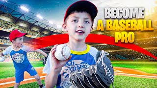 Become a Baseball Pro Easy Guide to Pitching Mechanics for Young Players U7 [upl. by Boyes]