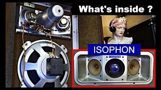 Whats Inside ISOPHON SPEAKER BOX 1960s [upl. by Davidson499]