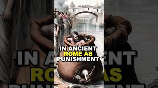 Ancient Romes Patricide Punishment 🐍🐒🐕🐓 rome history facts [upl. by Cindra]