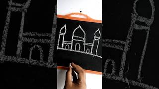 Masjid drawing artcraft islamicart drawing art [upl. by Anelis]