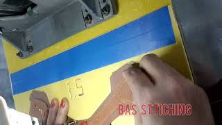 Shoes stitching and cutting । shoes stitchingviralvideo shotrs [upl. by Pennington]