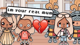 Matilda’s Real Mum Is The QUEEN 👸🏼  with voice  Toca Boca Life World Roleplay [upl. by Melvena]