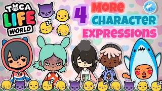 Toca Life World  4 More New Character expressions 😈 OUT NOW [upl. by Clute474]