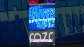 The moment the Yankees won World Series Game 4 vs Dodgers [upl. by Nnylirret]