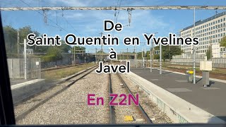 De la gare de Saint Quentin en Yvelines à Javel [upl. by Ahseiym366]