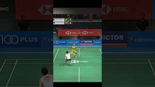 Day 27Longest Badminton Rally between LCW Kento Momota shortsviraltricks [upl. by Aramaj91]