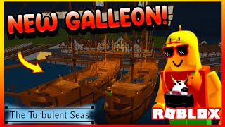 THE TURBULENT SEAS  NEW GALLEON UPDATE in 5 minutes [upl. by Gotcher]