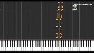 How to Play  Simona Molinari ft Peter Cincotti quotLa felicitàquot Tutorial Piano Tempo 50 [upl. by Edan]