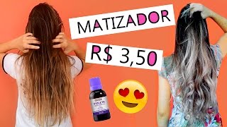 MATIZADOR PARA CABELO LOIRO  Jenney Stephany [upl. by Melentha]