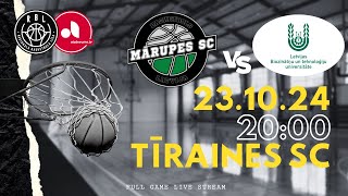 Mārupes SC vs Jelgavas LBTU  Aizdevumslv RBL 20242025 [upl. by Ainegue]