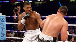 Anthony Joshua England vs Joseph Parker New Zealand  Boxing Fight Highlights  HD [upl. by Enelram]