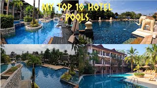 Khao Lak  Top 10 Hotel Pools 2024 Resorts I Thailand I Phang Nga I Phuket [upl. by Eelydnarb]