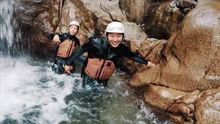 Canyoning Adventure in Grimsel [upl. by Esetal]