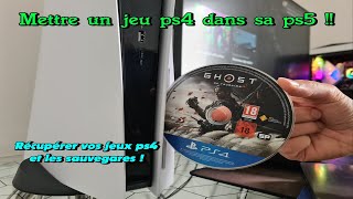 Mettre un jeu ps4 dans sa ps5 [upl. by Caasi757]