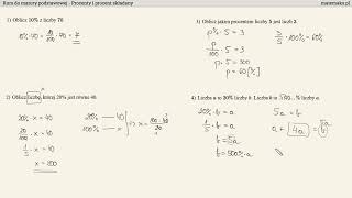 Kurs  matura 2025  część 5  procenty [upl. by Neelac]