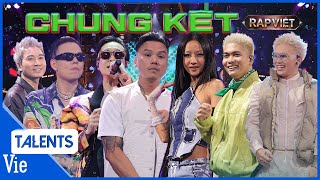 Tổng hợp live stage 9 MÀN KẾT HỢP bùng nổ của thí sinh cùng các HLV tại chung kết Rap Việt Mùa 3 [upl. by Nnaytsirk]