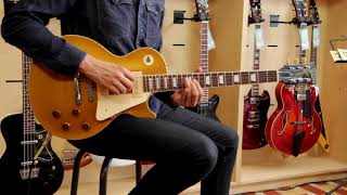 Tokai MIJ Love Rock Goldtop demo The Guitar Bar Antwerp Belgium [upl. by Ihtak833]