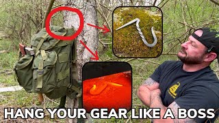 Corporals Corner MidWeek Video 38 The DIY Bushcraft Drive Hook [upl. by Lawtun]