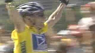 Lance Armstrong Tour De France Best Synthetic Finish Ever [upl. by Neetsirhc135]