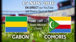 Gabon vs Comores par Maana sport [upl. by Okir613]