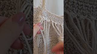 Macrame Bag Crochet bag [upl. by Arramas]