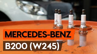 Comment remplacer un bougie dallumage sur MERCEDESBENZ B200 W245 TUTORIEL AUTODOC [upl. by Ahsiret]