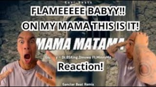 Gloomy  Mama Matama මම මටම ft DrBSKing Dinuwa amp MinnyMe Official Music Video FIREE REACTION [upl. by Ruffo997]