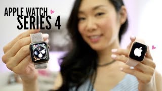 Apple Watch Series 4 GOLD ♥ UNBOXING amp Review [upl. by Nadiya]