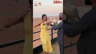 Arathi Padubidri photoshoot at Dubai deserts🤩 sandalwoodnews kannadastartv entertainmentsstvlov [upl. by Onivla]