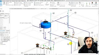 AULA 01 Iniciando o Projeto Hidrossanitário e Vinculando a ArquiteturaRevit MEP [upl. by Snilloc]