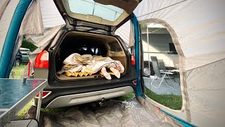 Volvo XC70 utilized to the maximum  camping 4 days this week [upl. by Hgieloj]