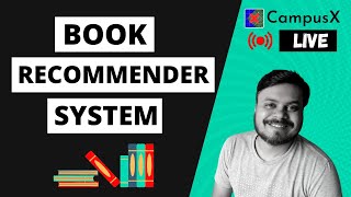 Book Recommender System  Machine Learning Project  Collaborative Filtering Based Recommender [upl. by Cerelly]