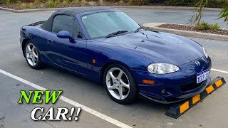 Buying My New 2002 Mazda MX5 Miata [upl. by Nrublim]