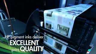 HP T230 Color Inkjet Web Press [upl. by Palmer804]