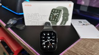 Mibro Color Smartwatch  Unboxing and Quick Tour [upl. by Auhsuj]