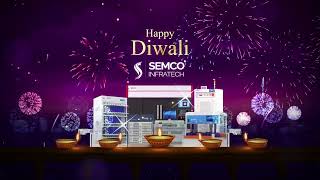 Happy Diwali from Semco Infratech [upl. by Odraner]