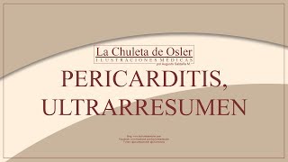 Pericarditis Ultrarresumen [upl. by Moazami]