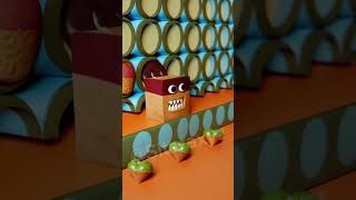 3D icecream video 3danimation animation shorts [upl. by Coplin]