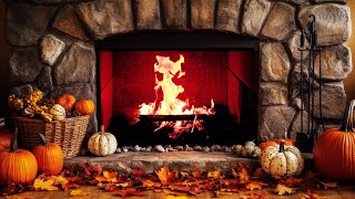 4K Rustic Fireplace Ambience Realistic Crackling Fire Sounds to Ease Insomnia and Soothe Anxiety [upl. by Llekram]