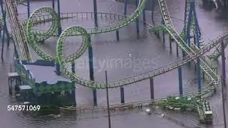 JazzlandSix Flags New Orleans Park Flooded 55 [upl. by Auliffe171]