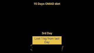 Omad Diet Day3 omaddiet diet dietplan reels shorts status [upl. by Mcbride326]