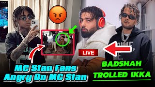 Fans Angry on mc stan 😡 Talha Anjum angry  Badshah Trolled ikka  Mc stan New song Album [upl. by Frantz711]