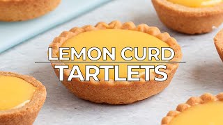 Lemon Curd Tartlets [upl. by Gherardo]