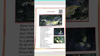 Poem Glow worms youtubeshorts firststandard poem glowworm education easyeducationcenter song [upl. by Hairas451]