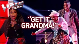 16YearOld and grandmother steal the show in The Voice  Journey 28 [upl. by Atnuahsal]