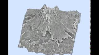 Mt St Helens Topography [upl. by Anitsrihc]