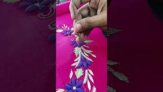 Behtarin dhaaga embroidery recipe ka handover lottery fancy boutique ka kam [upl. by Siroved]