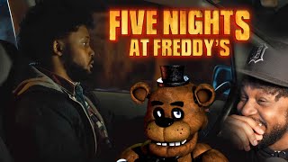 Reacting to the Five Nights at Freddys Movie Trailer [upl. by Sawyor]