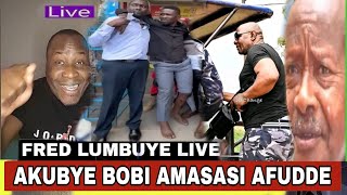 FRED LUMBUYE LIVE BOBI WINE AKUBIDWA AMASASI ABANTU BATABUSE WETWOGERELA Chemical Ali Live [upl. by Yelhak312]